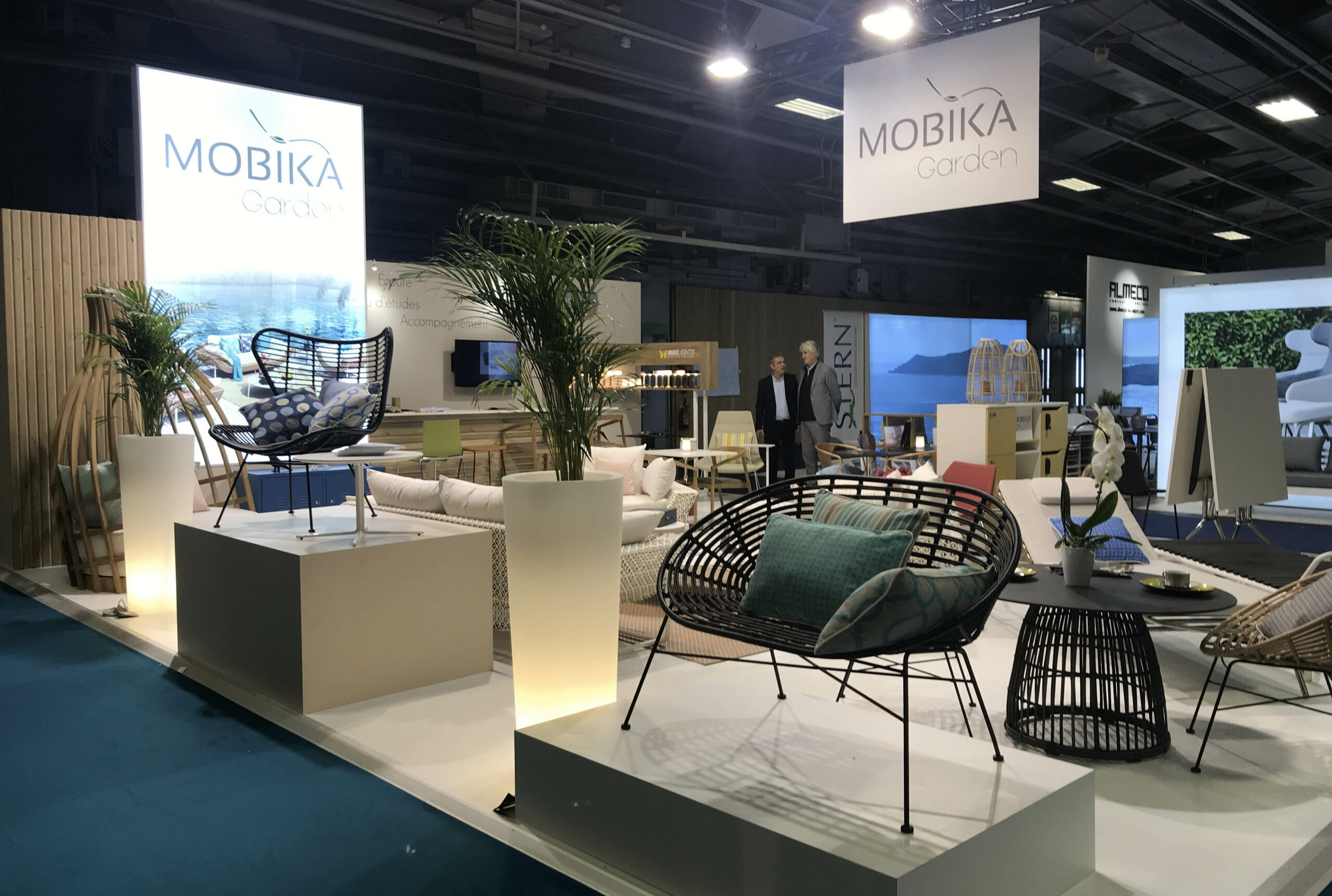 Stand d’exposition Mobika Garden sur Equip’Hotel 2018